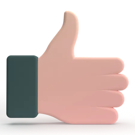 Thumb Up  3D Icon