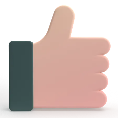 Thumb Up  3D Icon