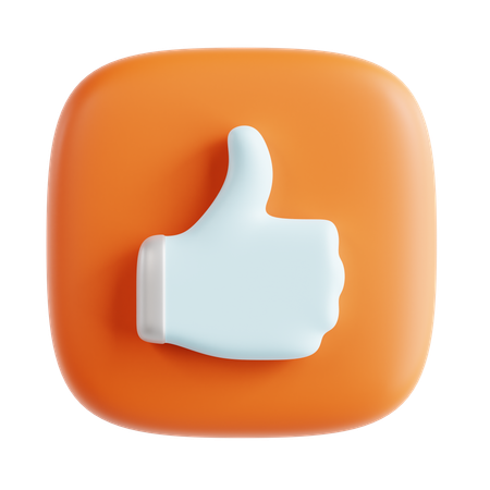 Thumb Up  3D Icon