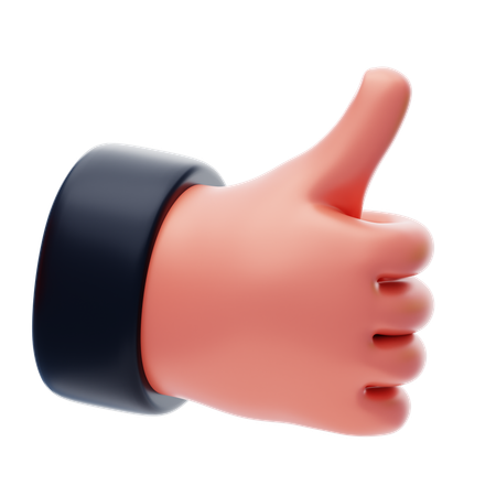 Thumb Up  3D Icon