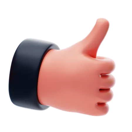 Thumb Up  3D Icon