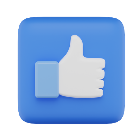 Thumb Up  3D Icon