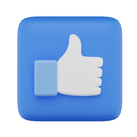 Thumb Up  3D Icon