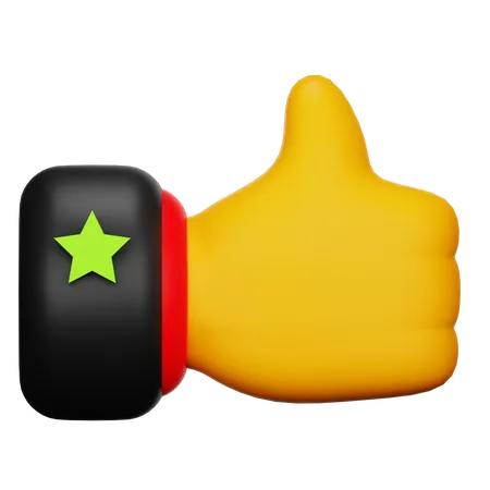 Thumb Up  3D Icon