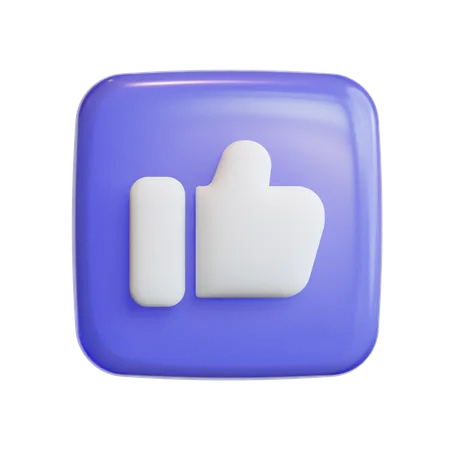 Thumb Up  3D Icon