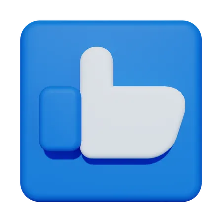 Thumb Up  3D Icon