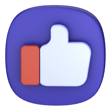 Thumb Up  3D Icon