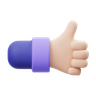 3d thumb logo