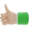 Thumb Up Hand Gesture