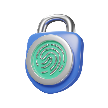 Thumbprint  3D Icon