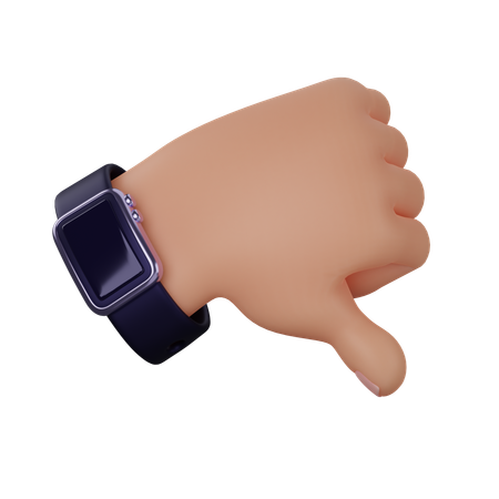 Thumbs Down  3D Icon