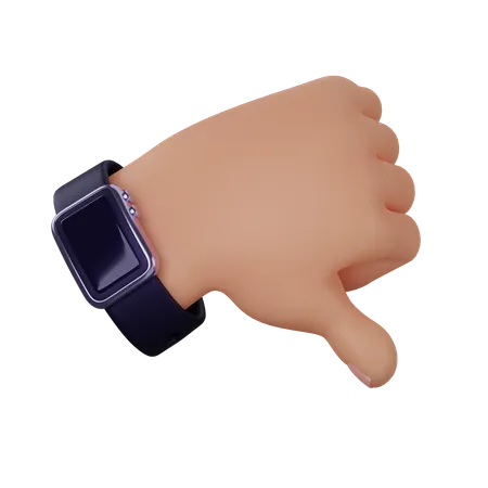 Thumbs Down  3D Icon