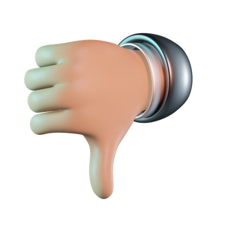 Thumbs Down  3D Icon