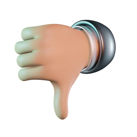 Thumbs Down  3D Icon