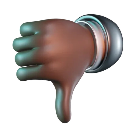 Thumbs Down  3D Icon