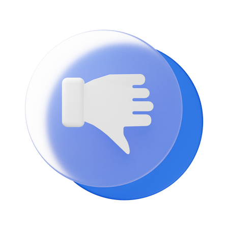 Thumbs Down  3D Icon