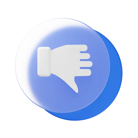 Thumbs Down  3D Icon