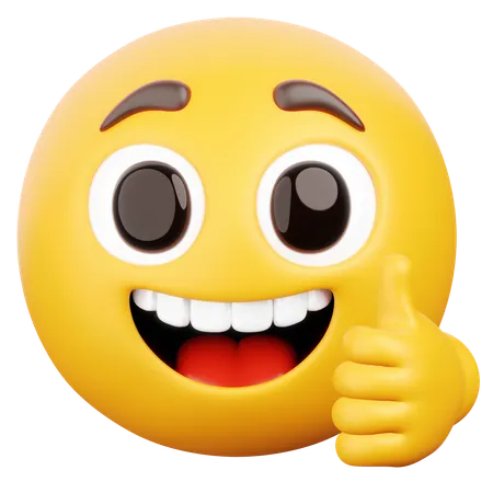Thumbs Up  3D Icon