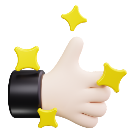 Thumbs Up  3D Icon