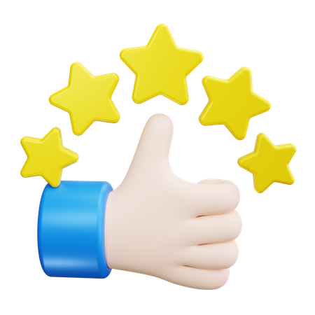 Thumbs Up  3D Icon