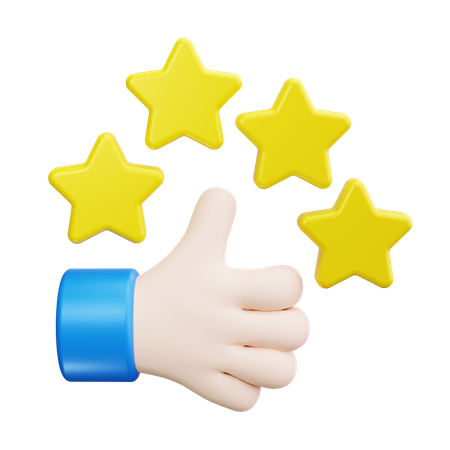 Thumbs Up  3D Icon