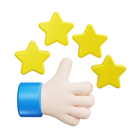 Thumbs Up  3D Icon