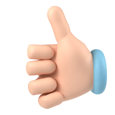 Thumbs Up  3D Icon