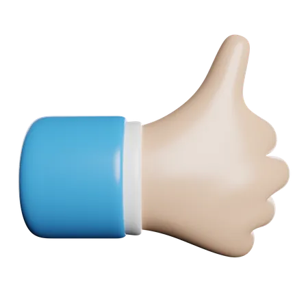 Thumbs Up  3D Icon