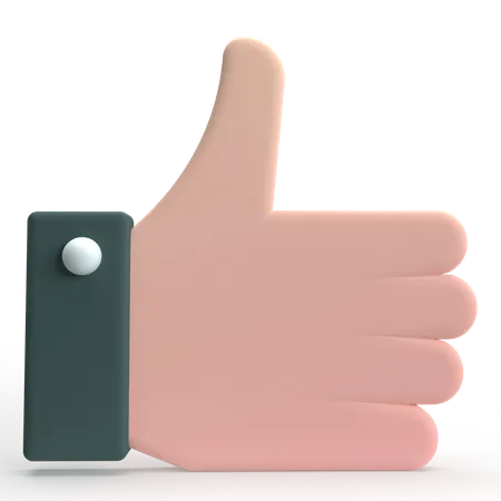 Thumbs Up  3D Icon