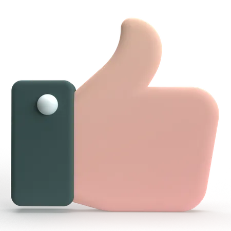 Thumbs Up  3D Icon
