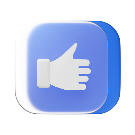 Thumbs Up  3D Icon