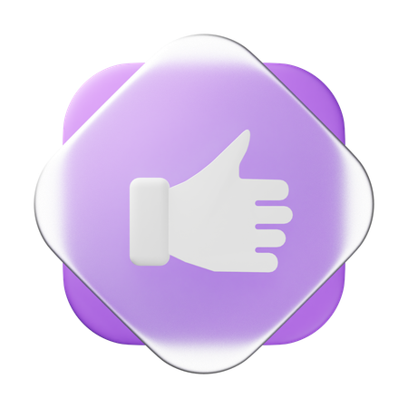 Thumbs Up  3D Icon