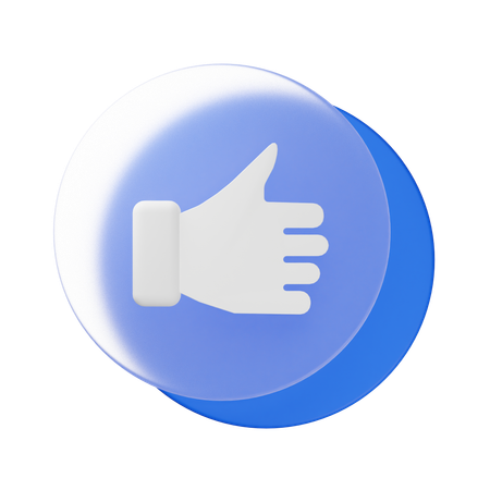 Thumbs Up  3D Icon