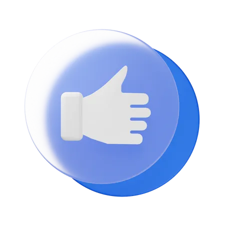 Thumbs Up  3D Icon