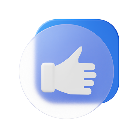 Thumbs Up  3D Icon