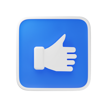 Thumbs Up  3D Icon