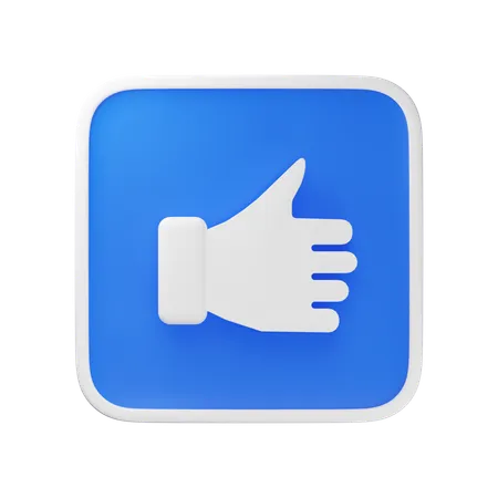 Thumbs Up  3D Icon