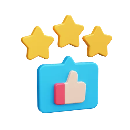 Thumbs Up  3D Icon