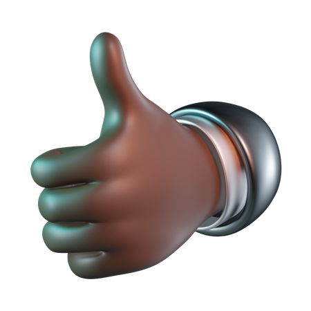 Thumbs Up  3D Icon