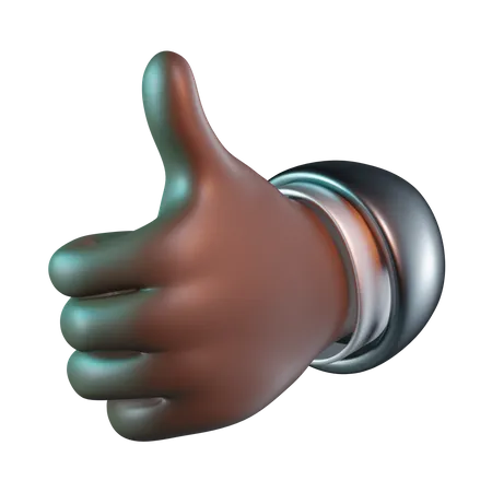 Thumbs Up  3D Icon