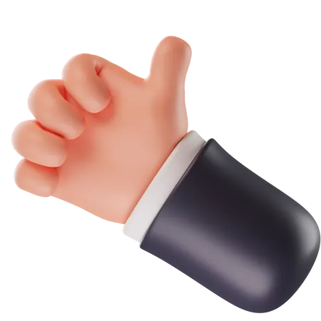 Thumbs Up  3D Icon