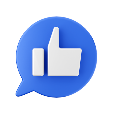 Thumbs Up  3D Icon