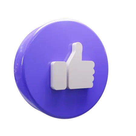 Thumbs Up  3D Icon