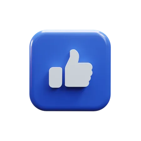 Thumbs Up  3D Icon