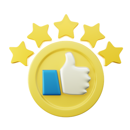 Thumbs Up  3D Icon