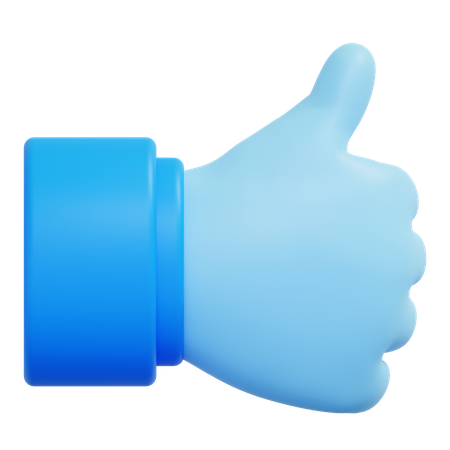 Thumbs Up  3D Icon