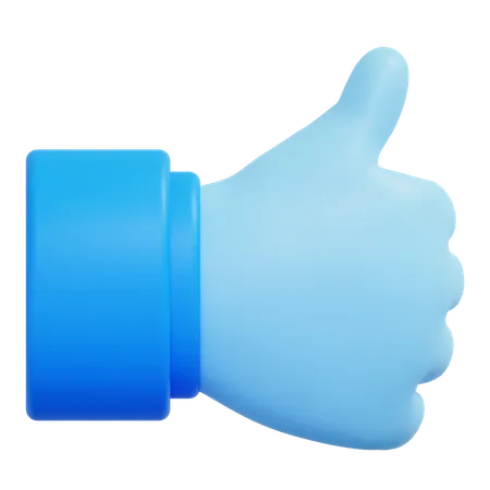 Thumbs Up  3D Icon