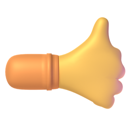 Thumbs Up  3D Icon