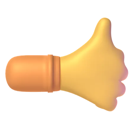 Thumbs Up  3D Icon