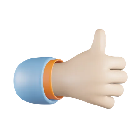 Thumbs Up  3D Icon